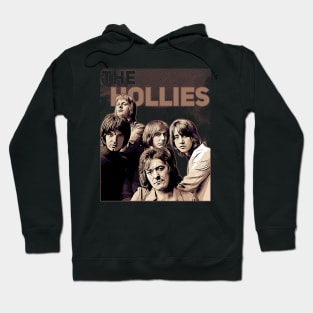 The Hollies // Band// Brown Vintage Hoodie